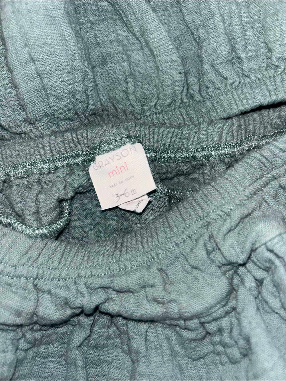 Girls Mint Ruffle Two-Piece Matching Set - Picture 2 of 2